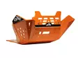 AXP Adventure TOURING Skid Plate HDPE 8mm Orange KTM790/890 Adventure/R/Rally - Moottoripyörän pohjapanssarit - D500681 - 1