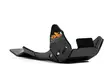 AXP Xtrem HDPE Skid Plate Black KTM/GasGas/Husqvarna 250/300 23- - Moottoripyörän pohjapanssarit - D458171 - 1