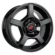 Barzetta Carrello Black kärryn vanne 5.5x14 - Asuntovaunun ja peräkärryn vanteet - 499-164831 - 1