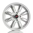 Barzetta Classic Rally Silver alumiinivanne 5.5x15 - 15-tuumaiset alumiinivanteet - 499-59741 - 2
