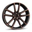 Borbet W 80937 black copper polished matt alumiinivanne 8.0x19 - 19-tuumaiset alumiinivanteet - 499-176291 - 1