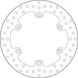 Brembo Serie Oro jarrulevy - Moottoripyörän jarrulevyt - D190931 - 1