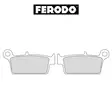 Ferodo jarrupalat Platinum: Gas Gas, Honda, Kawasaki, TM, Yamaha (1987-2008) - Moottoripyörän jarrupalat - D495191 - 1