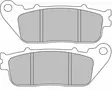 Ferodo jarrupalat Sinter Grip taakse: Honda VFR800, CB1000, VFR1200F - Moottoripyörän jarrupalat - D495211 - 1