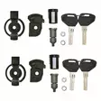 Givi Security lock lukkosarja sis. 2 lukkopesää + 4 avainta - Moottoripyörän laukkujen lisävarusteet - D130681 - 1