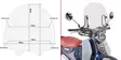 Givi Specific screen, transparent 38,5 x 40 cm (H x W) Honda Super Cub C125 (18) - Moottoripyörän katteet ja tuulenohjaimet - D324461 - 1