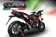 GPR Aprilia Shiver 900 2017/20 e4 Pair Racing slip-on exhaust Furore Nero - Moottoripyörän äänenvaimentimet - D422441 - 9