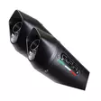 GPR Ducati 996 S- 1998/01 EC-Approv. silencer with mid-full line Furore Nero - Moottoripyörän pakoputkistot - D424501 - 2