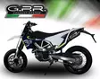 GPR Husqvarna Supermoto 701 2017/20 e4 EC-Approv. slip-on exhaust catalized GP E - Moottoripyörän äänenvaimentimet - D426361 - 7