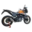 GPR Ktm Adventure 390 2020 e4 EC-Approv. slip-on exhaust GP Evo4 Titanium - Moottoripyörän äänenvaimentimet - D427881 - 10