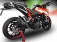 GPR Ktm Duke 390 2017/20 e4 EC-Approv. slip-on exhaust GP Evo4 Black Titanium - Moottoripyörän äänenvaimentimet - D426631 - 6