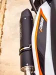 GPR Ktm Duke 890 - 890 R 2021/2022 e5 EC-Approv. slip-on exhaust Furore Evo4 Ner - Moottoripyörän äänenvaimentimet - D426511 - 7