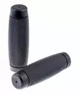 Handgrips Diamond cut Black for Ø 22 mm (7/8") - Moottoripyörän kahvakumit - D253931 - 1