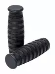 Handgrips Street Black for Ø 22 mm (7/8") - Moottoripyörän kahvakumit - D253921 - 1
