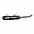 HGS Äänenvaimennin 2T Racing KTM65 TC65 MC65 16-23 Musta - Moottoripyörän äänenvaimentimet - D500091 - 1