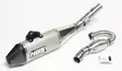 HGS Täysputkisto 4T Triumph TF250X 24-.. Carbon end cap - Moottoripyörän pakoputkistot - D528151 - 1
