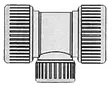 Hydrofix reduced T 22/15/22 - Veneen suihkut ja sekoittajat - D135011 - 1