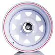 Jack Wheeler Rocky AT White peltivanne 10x15 - 15-tuumaiset peltivanteet - 499-44451 - 3