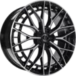 Mille Miglia AERO POWER GLOSS BLACK POLISHED alumiinivanne 8.00x19 - 19-tuumaiset alumiinivanteet - 499-170831 - 1