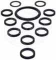 Orbitrade, gasket set - Sisäperämoottorin vesiputken tiivisteet - D158871 - 1