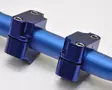 Psychic Kiinnikkeet 28,6mm Blue - Moottoripyörän ohjaustangon kiinnikkeet - D88771 - 1