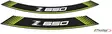 Puig Kit 8 Rim Strips Z650 C/Green - Moottoripyörän vanneteipit - D302321 - 1