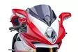 Puig Racing Screen Mv Agusta F4 10'-18'/F4 Rr 13'-18' - Moottoripyörän katteet ja tuulenohjaimet - D298581 - 1