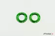 Puig set of green aluminium rings for PHB swing protector - Moottoripyörän moottorin kopat - D359031 - 1