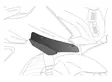 Puig Spares Deflectors Downforce Spoilers C/Black - Moottoripyörän katteet ja tuulenohjaimet - D358931 - 1