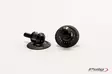 Puig Spools Hi-Tech Parts Dim.8 C/Black - Moottoripyörän kaatumatapit - D302221 - 1