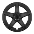 Ronal R72 JET BLACK-MATT alumiinivanne 8.0x19 - 19-tuumaiset alumiinivanteet - 499-182621 - 1
