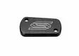 Scar Rear Brake Reservoir Cover - Kawasaki/Suzuki Black - Motorsport varaosat ja tarvikkeet - D538851 - 1