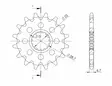Supersprox / JT Eturatas 1592.16 - Moottoripyörän eturattaat - D216091 - 2