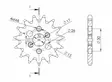 Supersprox / JT Eturatas 252.13 - Moottoripyörän eturattaat - D73631 - 2