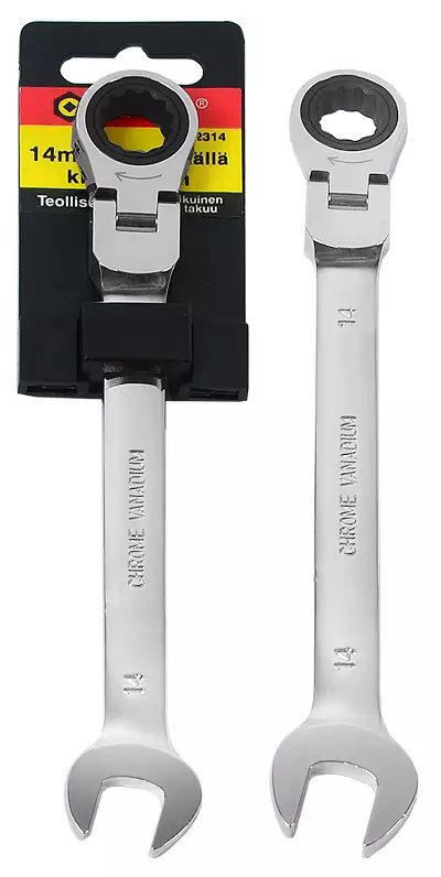 Kiintolenkkiavaimet nivelräikällä ampro - Kiintoavaimet - LX4431 - 1