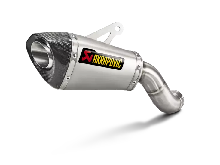 Akrapovic Slip-On Line äänenvaimennin (titaani) Kawasaki Z900 (2017-2019) - Moottoripyörän äänenvaimentimet - D310011 - 1