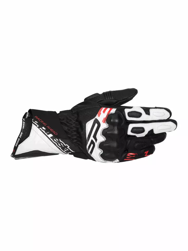 Alpinestars Ajohanskat SP-3 Musta/Valkoinen/Punainen - Moottoripyörä ajohanskat - D505451 - 1