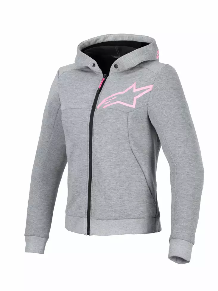 Alpinestars Ajohuppari Naisten Chrome v2 Harmaa/Pinkki - Moottoripyörä ajotakit - D505441 - 1