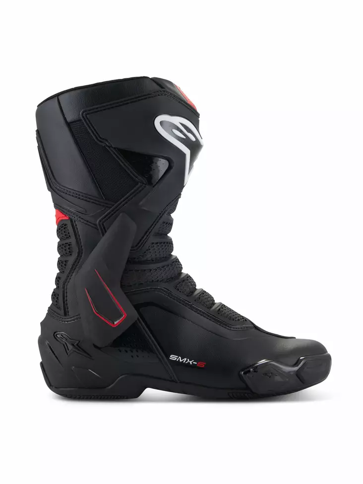 Alpinestars Ajosaappaat SMX-6 v3 Musta/Valkoinen/Punainen - Moottoripyötä ajosaappaat - D505481 - 1