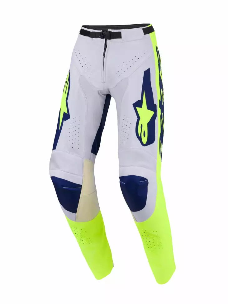 Alpinestars Housut Racer Air Riway Harmaa/Fluo Keltainen/Sininen - Crossihousut - D512721 - 1