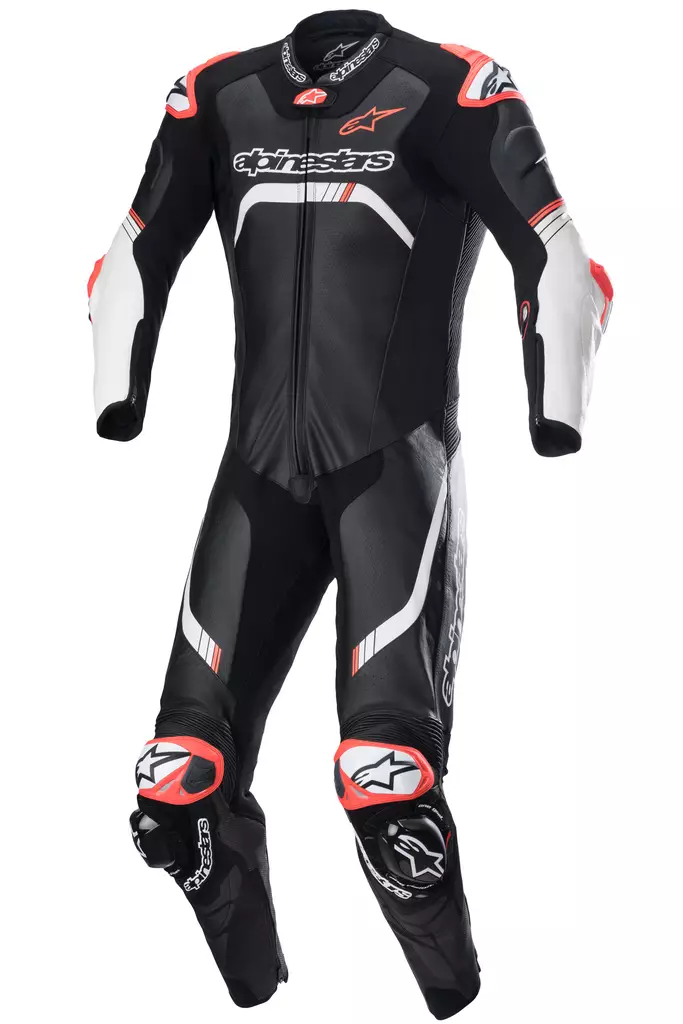 Alpinestars Nahkapuku GP TECH v4 Tech Air Musta/Valkoinen - Moottoripyörä nahkapuvut - D413411 - 1