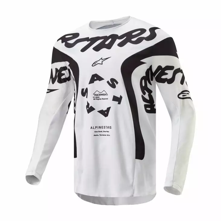 Alpinestars Paita Racer Hana Valkoinen Musta - Crossipaidat - D470071 - 1