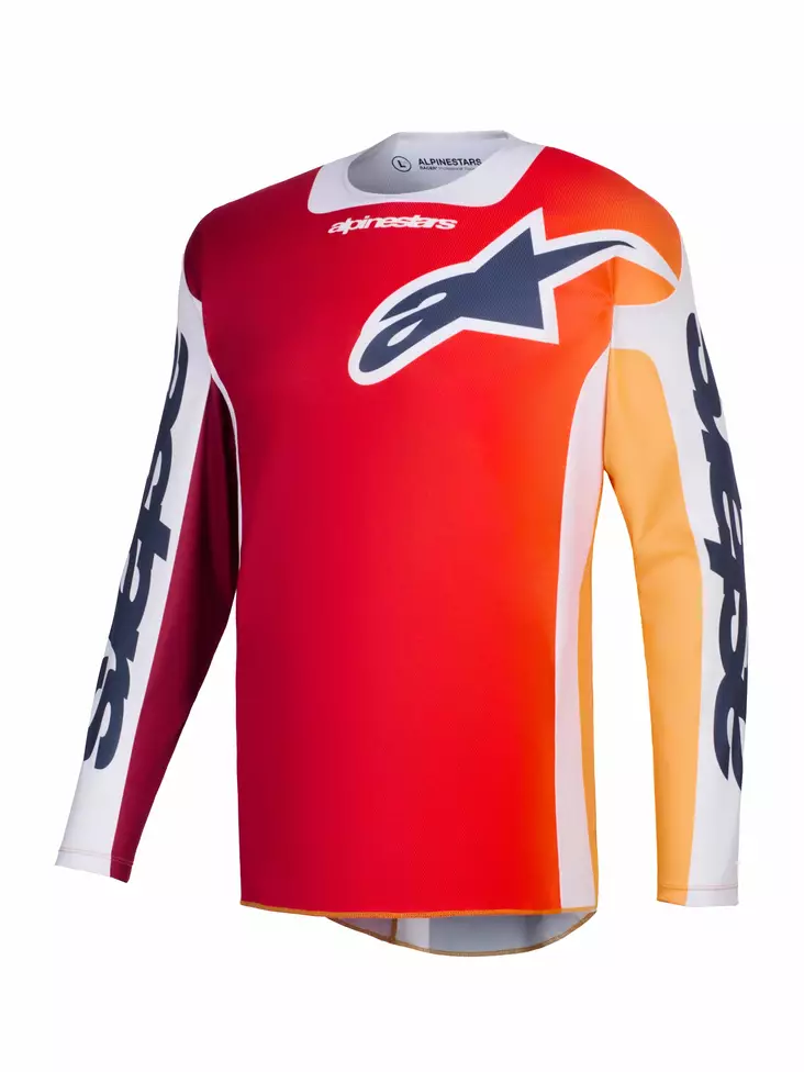 Alpinestars Paita Racer Portl Punainen/Harmaa/Tumman Harmaa - Crossipaidat - D512791 - 1