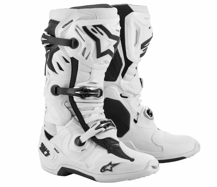 *Alpinestars Saapas Tech 10 Vented Valkoinen - Crossi ajosaappaat - D278961 - 1