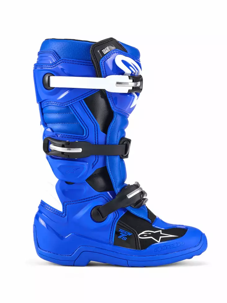 Alpinestars Saapas Tech 7s junior Sininen/Musta/Valkoinen - Crossi ajosaappaat - D495411 - 1
