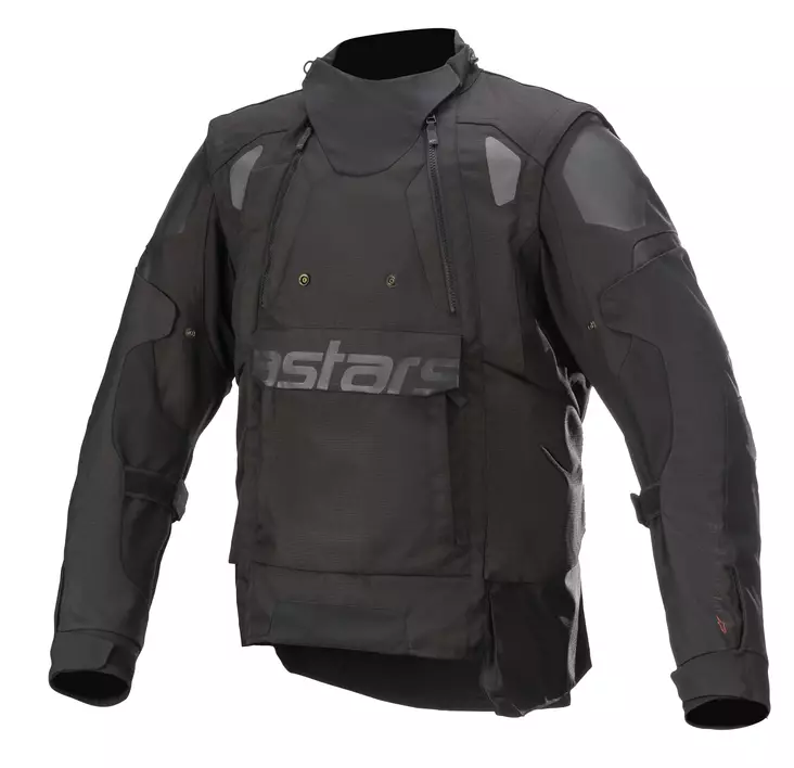 Alpinestars Tekstiilitakki Halo Drystar Musta/Musta - Moottoripyörä ajotakit - D397411 - 1