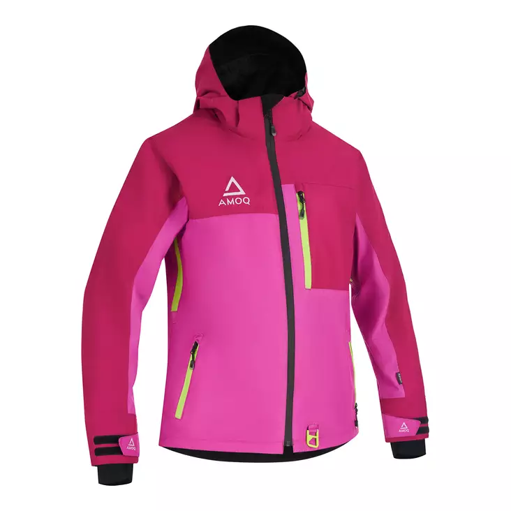 AMOQ Dynamic W's Takki Vuorellinen Fuchsia/Pinkki/Hivis - Kelkkatakit - D521531 - 1
