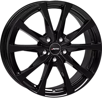 Autec BRIXEN Gloss Black alumiinivanne 8.0x20 - 20-tuumaiset alumiinivanteet - 499-181191 - 1
