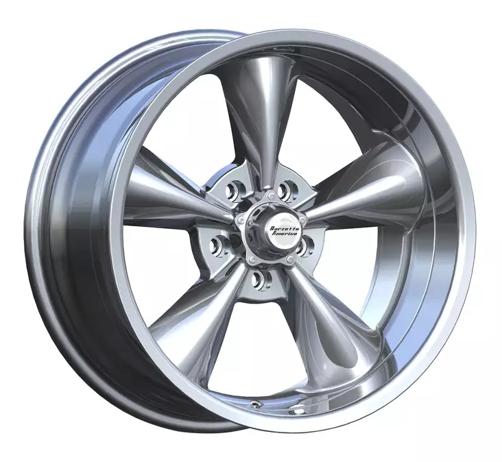 Barzetta America Titanium LipPolish alumiinivanne 8x17 - 17-tuumaiset alumiinivanteet - 499-54871 - 1