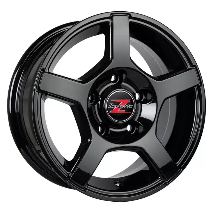 Barzetta Carrello Black kärryn vanne 5.5x14 - Asuntovaunun ja peräkärryn vanteet - 499-164831 - 1